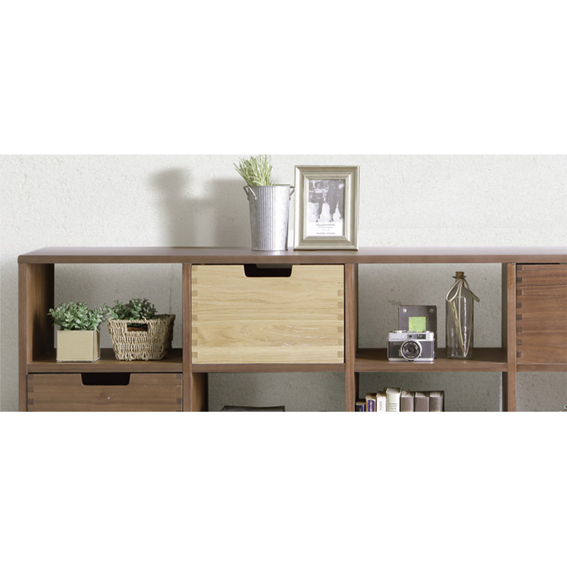 シギヤマ家具工業 レイル フリーラック 幅160cm リビング収納 LAILE