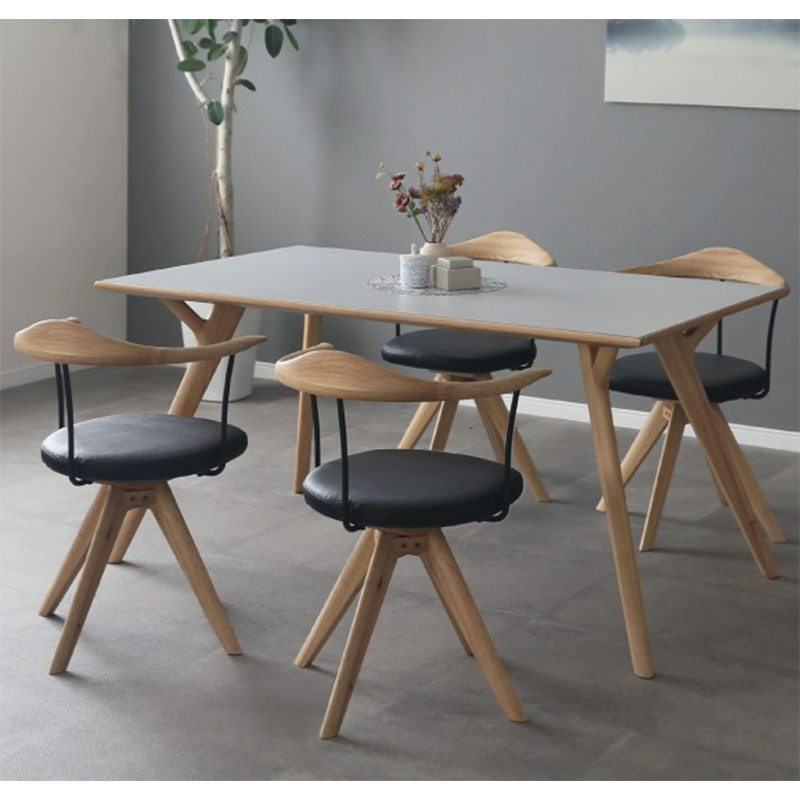シギヤマ家具工業 ダイニング チェア レッチェチェア 座面高44cm LECCE