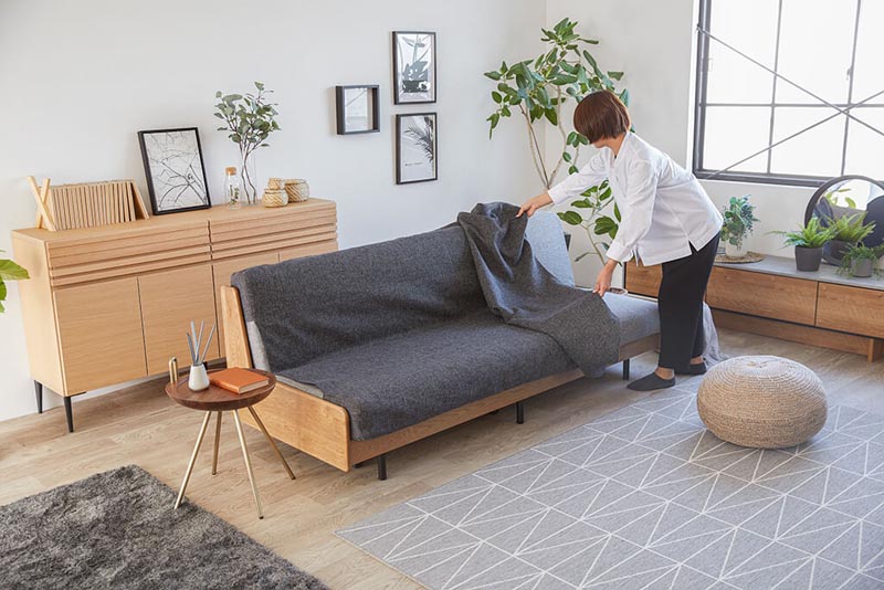 <希望価格受付ます！>PACE ごろ寝ソファ200    別売りカバー(新品)付 希望価格受付ます！>PACE ごろ寝ソファ200 別売りカバー(新品)付