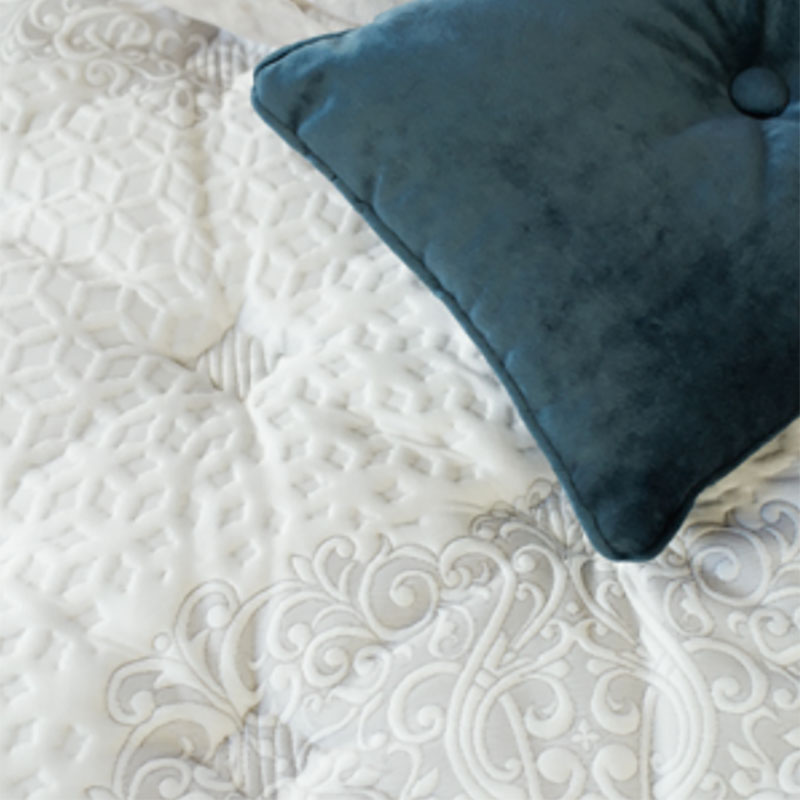 マットレス ピロートップシルキーポケット Pillowtop Silkypocket Mattress キング 幅180cm 通気性 放湿性 抗菌 防臭 高級感 国産 日本製 NIHON BED 日本ベッドの画像