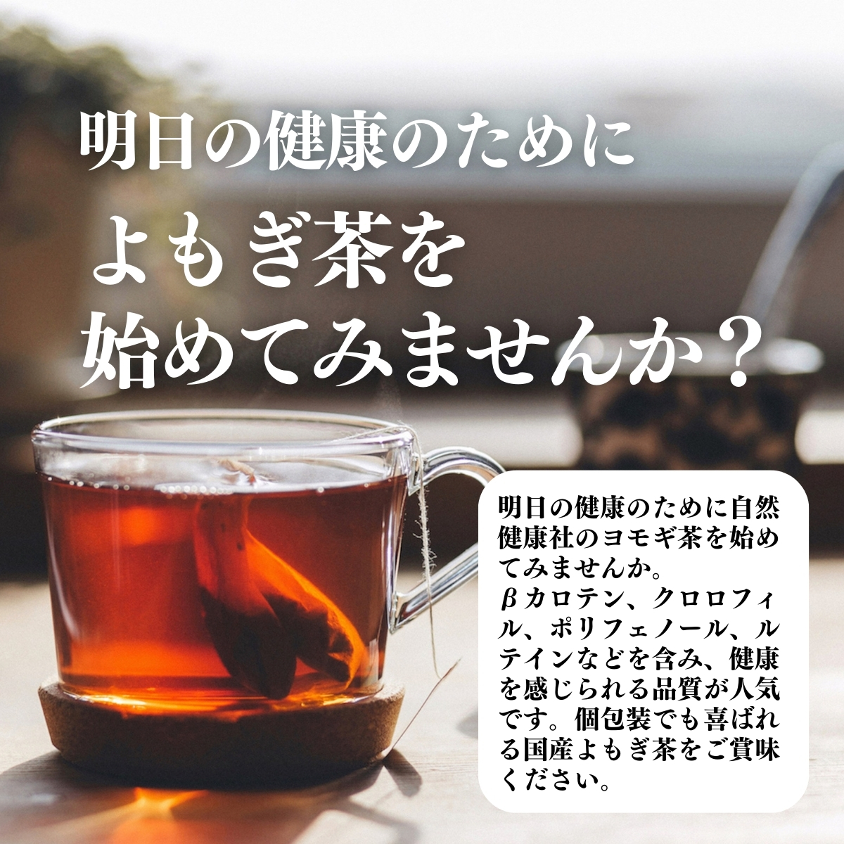 よもぎ茶を始めてみませんか？