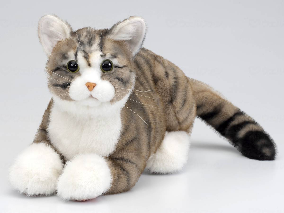 なでなでねこちゃんEX ぬいぐるみ 猫 ねこ ネコ 代理 ペット 声 撫でる
