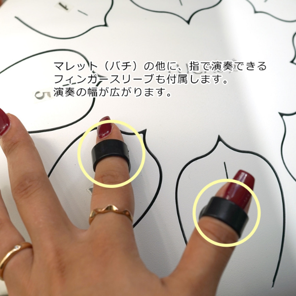 LUCAS ヒーリングドラム L 専用ケース付き ドラム タングドラム 楽器