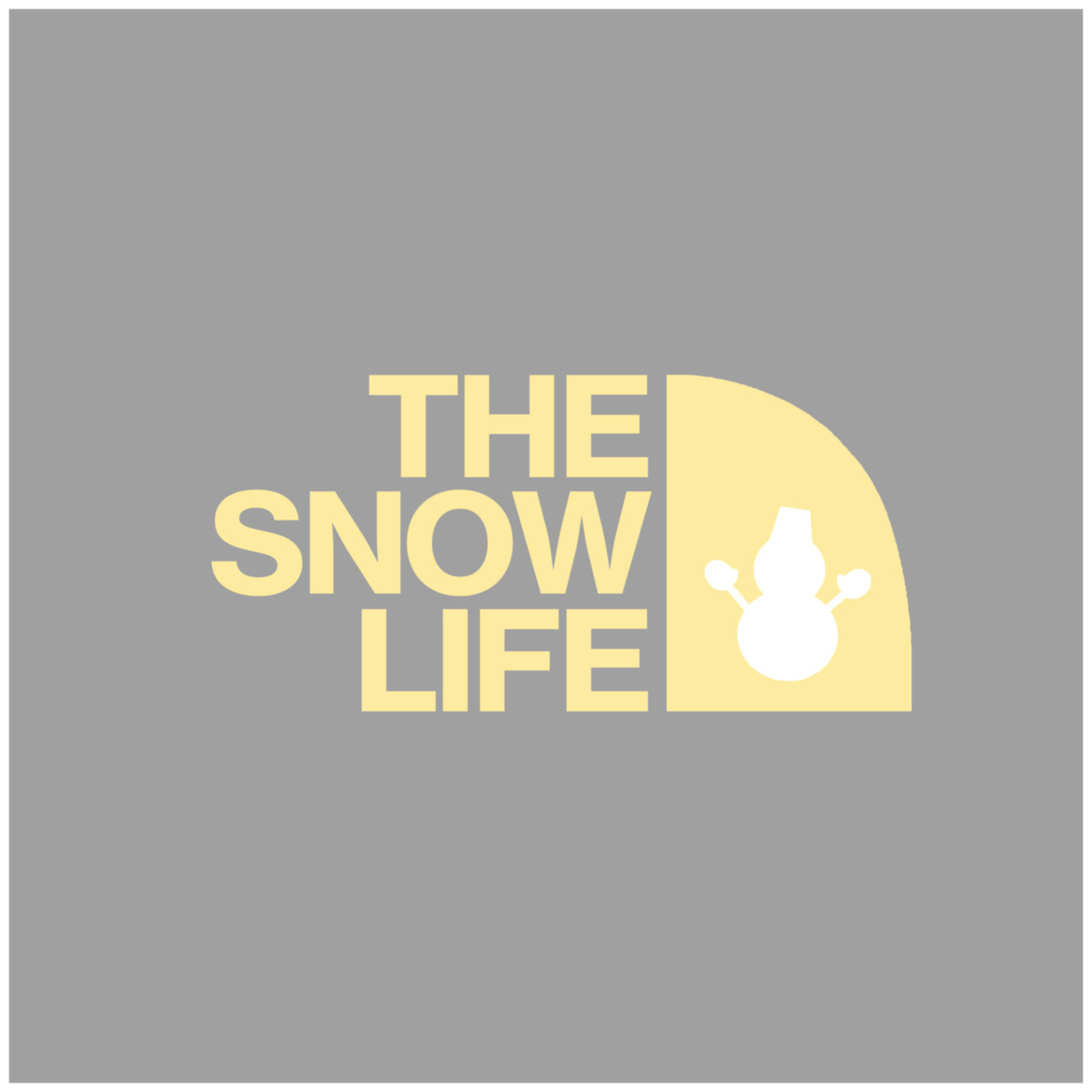 THE SNOW LIFE 2カラー 雪だるま ホワイト 2サイズ スノー スノーマン