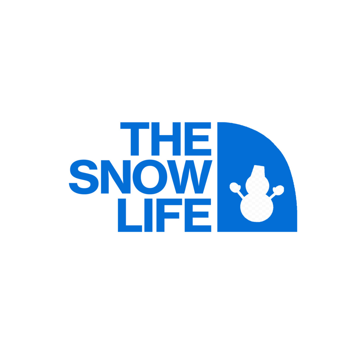 スノーマン 雪だるま ステッカー おしゃれ THE SNOW LIFE カッティングステッカー 防水 シール snowman スマホ かわいい 車  シンプル きりもじいちば