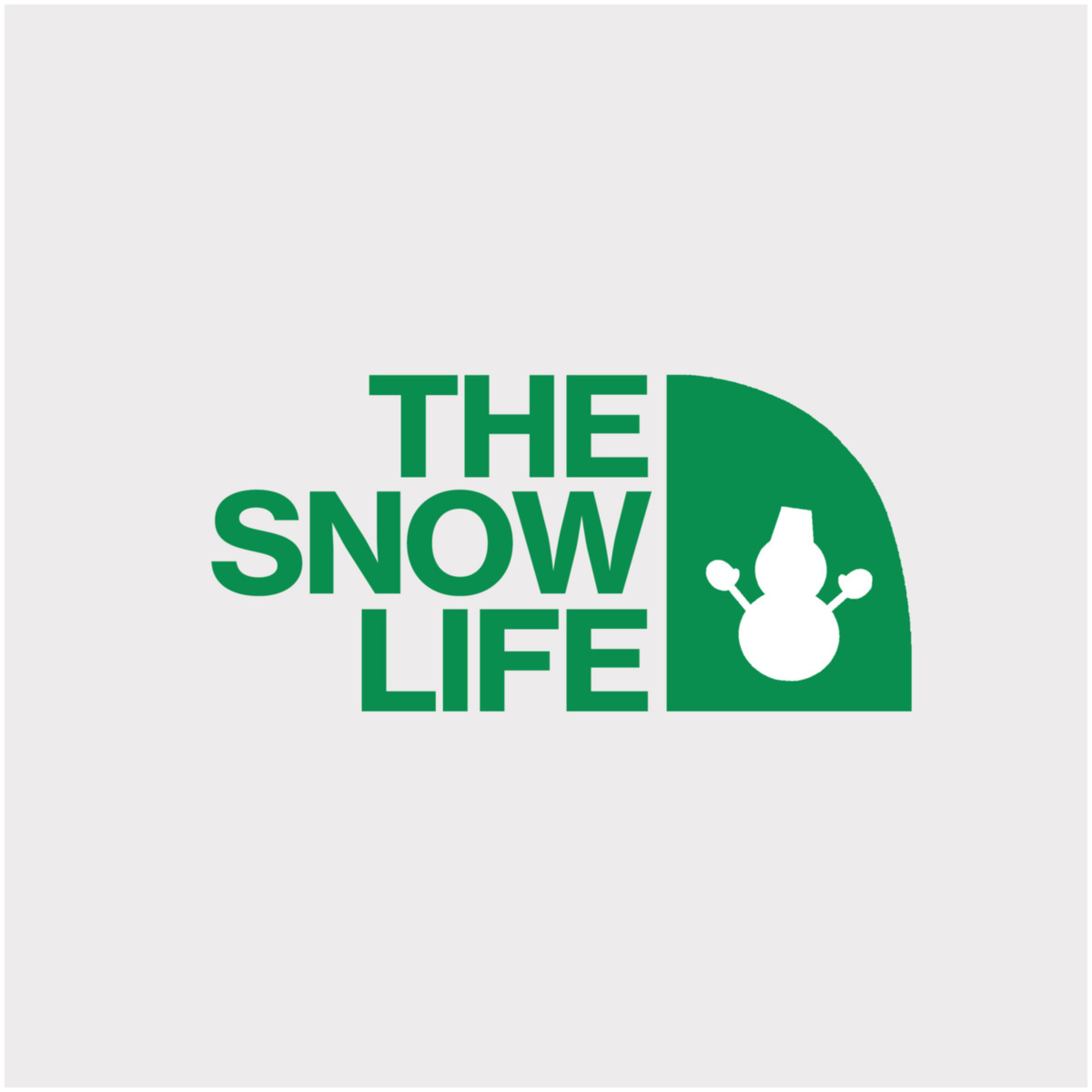 スノーマン 雪だるま ステッカー おしゃれ かわいい 車 THE SNOW LIFE カッティングステッカー 防水 シール snowman スマホ  シンプル きりもじいちば