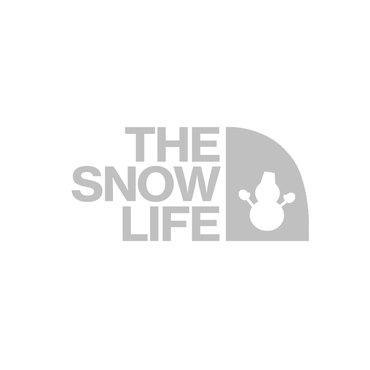 スノーマン 雪だるま ステッカー おしゃれ THE SNOW LIFE カッティングステッカー 防水 シール snowman スマホ かわいい 車 シンプル きりもじいちば｜hm-selections｜12
