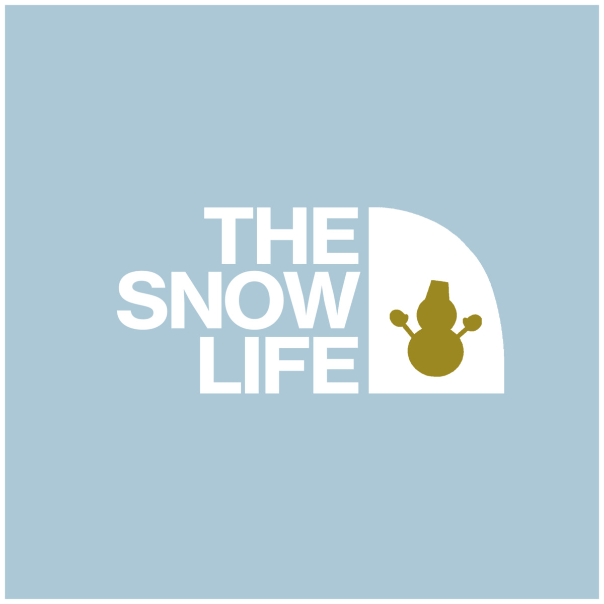 スノーマン 雪だるま ステッカー 車 おしゃれ かわいい THE SNOW LIFE カッティングステッカー 防水 シール snowman スマホ シンプル 文字 きりもじいちば｜hm-selections｜11