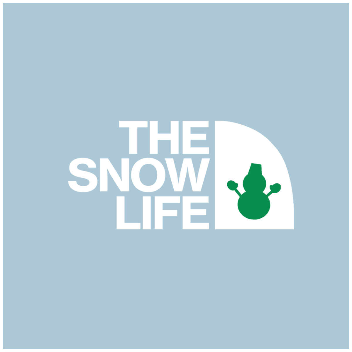 スノーマン 雪だるま ステッカー 車 おしゃれ かわいい THE SNOW LIFE カッティングステッカー 防水 シール snowman スマホ シンプル 文字 きりもじいちば｜hm-selections｜09
