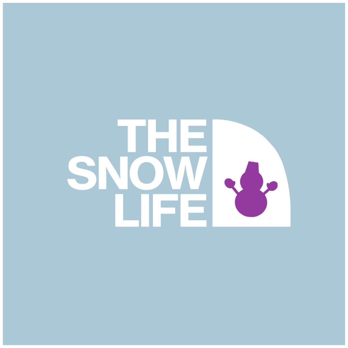 スノーマン 雪だるま ステッカー 車 おしゃれ かわいい THE SNOW LIFE カッティングステッカー 防水 シール snowman スマホ シンプル 文字 きりもじいちば｜hm-selections｜08