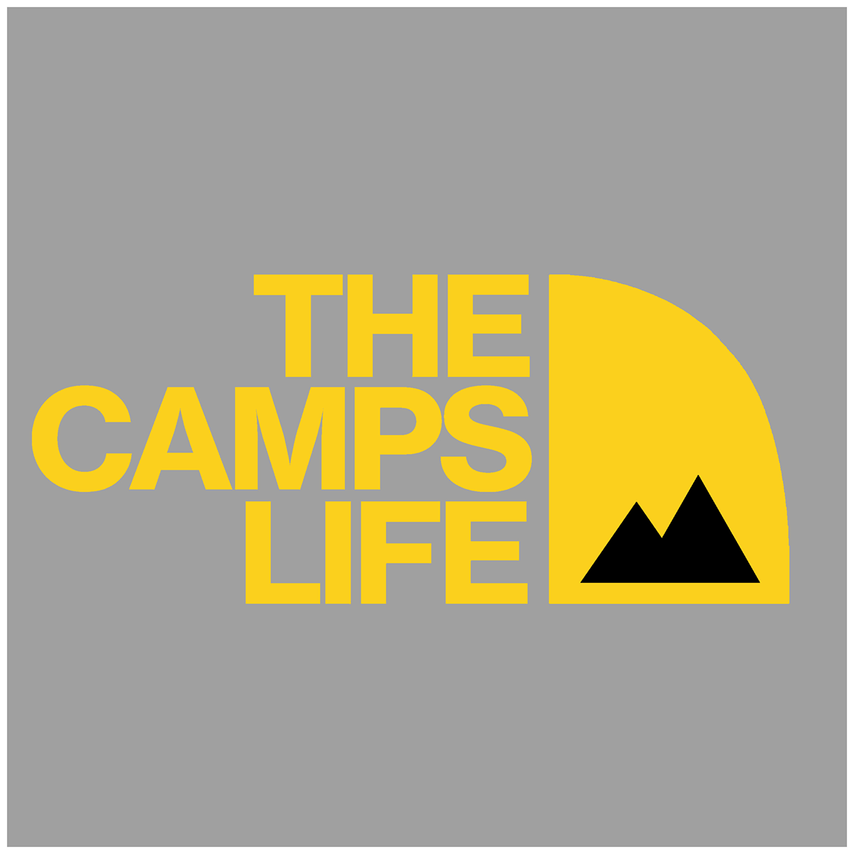 絶妙なデザイン The Camps Life キャンプ アウトドア Camp Outdoor 2カラータイプ 選べる全19色 製品保障つき きりもじいちば カッティングステッカー ステッカー シール Spa Rumba Fr