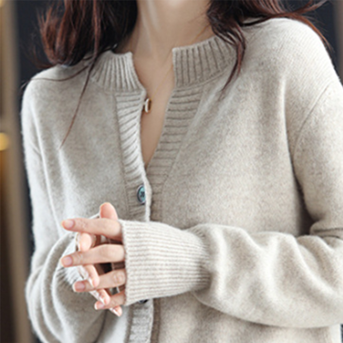 ニット セーター カーディガン レディース  長袖 キーネック トップス  秋 冬 春  おしゃれ カジュアル 体型カバー 羽織り アウター 30代 40代 50代 60代 |  | 08