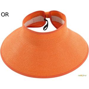 UVカット帽子 つば広 帽子 小顔効果 日よけ野球帽 ビーチ 風で飛ばない 紫外線カット レディース...