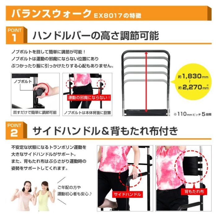 ALINCO（アルインコ） バランスウォーク EX8017 懸垂マシン ぶら下がり