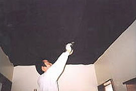 リビング＆ダイニングの天井施工例