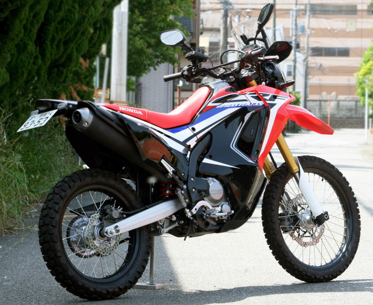 17〜20 CRF250L/M/RALLY (MD44) 用 LEDテール フェンダーレスキット