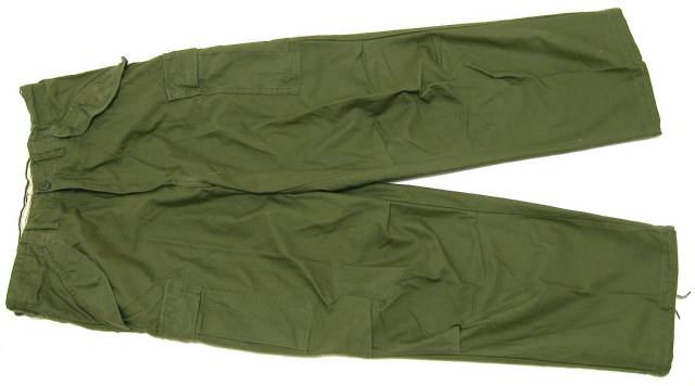 アメリカ軍 M65 パンツ フィールドパンツ オリーブ カーゴパンツ