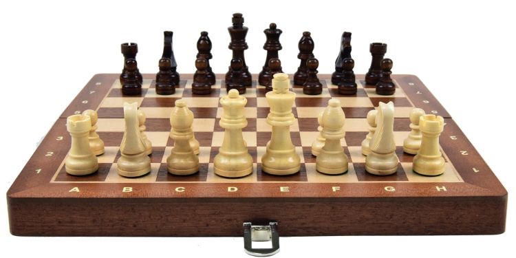 木製 チェスセット トーナメント No.3 ポーランド製 30cm×30cm 