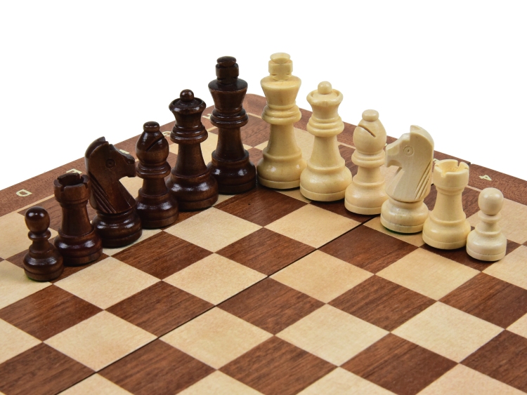 木製 チェスセット トーナメント No.3 ポーランド製 30cm×30cm