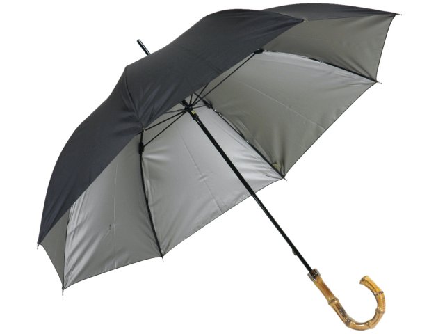 男の日傘兼雨傘：新クールシェード ティンストライプ/長傘 メンズ 日本製 防水 遮光 遮熱 UVカット :P1M004:ホビーマート - 通販