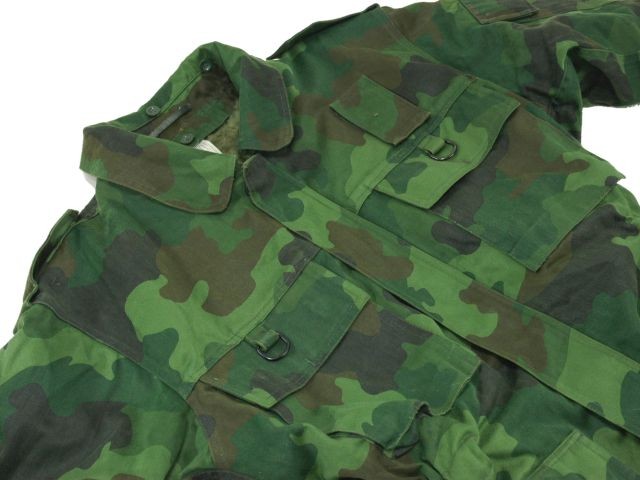 ユーゴスラビア軍ウッドランドカモフィールドパーカー ミリタリー