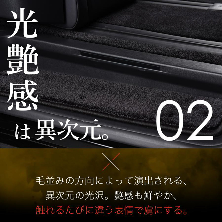純正品質 アルファード ヴェルファイア 40系 エントランスマット 