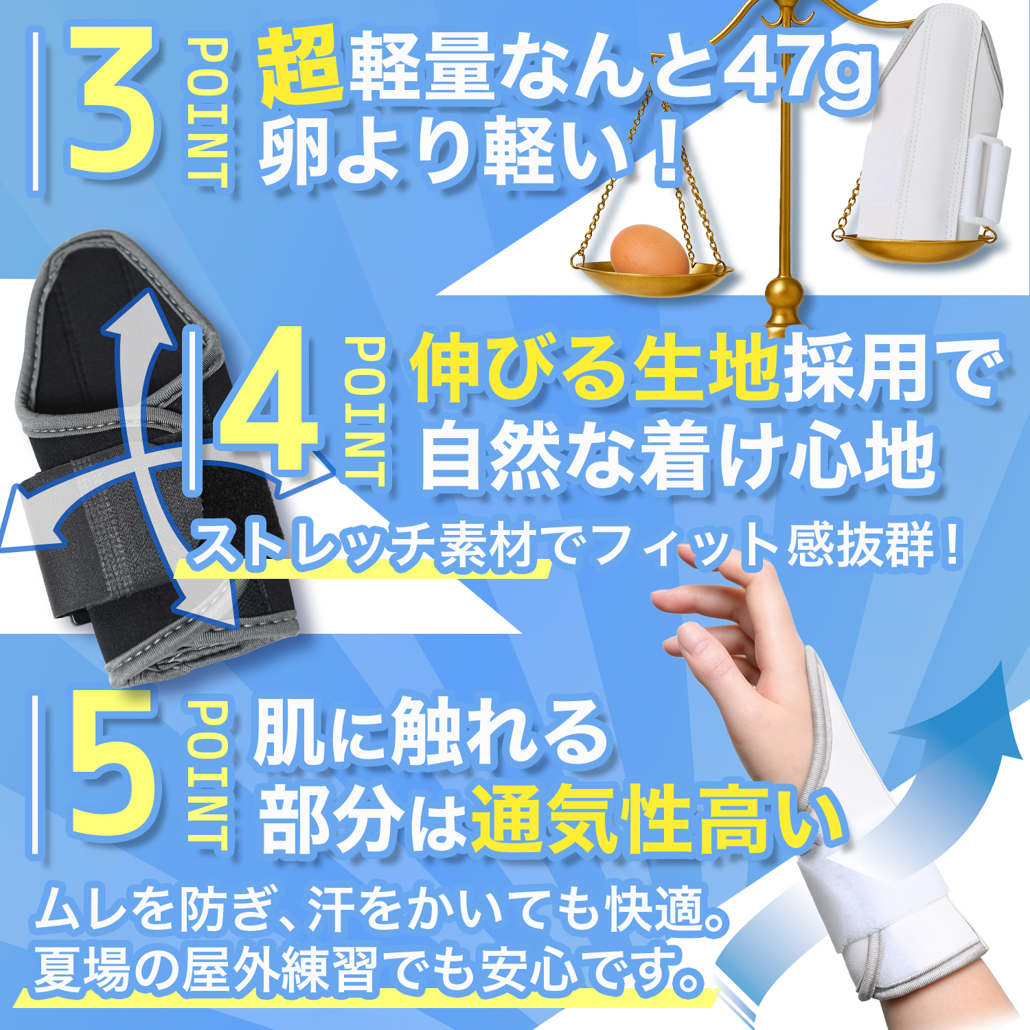 ゴルフ 練習器具 手首 スイング スライス防止 サポーター 矯正 補正 