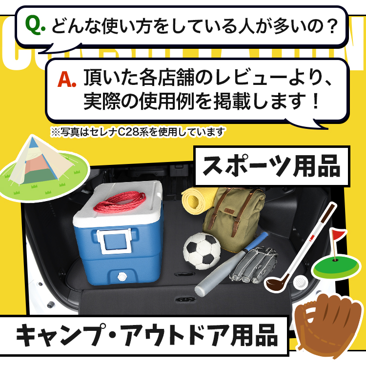 超P祭310円 N-BOX JF3/4系 カスタム ラゲッジ マット トランク