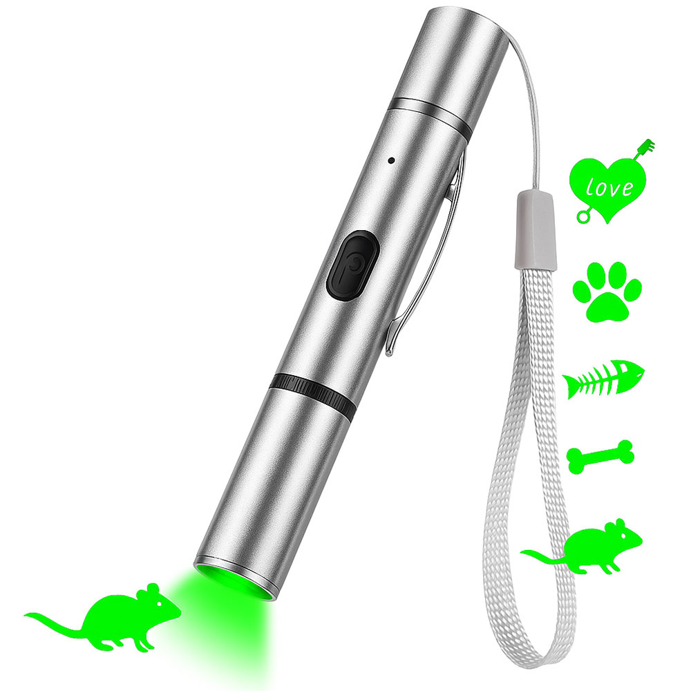 猫 おもちゃ LED ポインター 猫じゃらし USB充電 ライト ねこじゃらし 猫用おもちゃ 猫 ねこ ネコ ストレス解消 運動不足 光るおもちゃ |  | 02