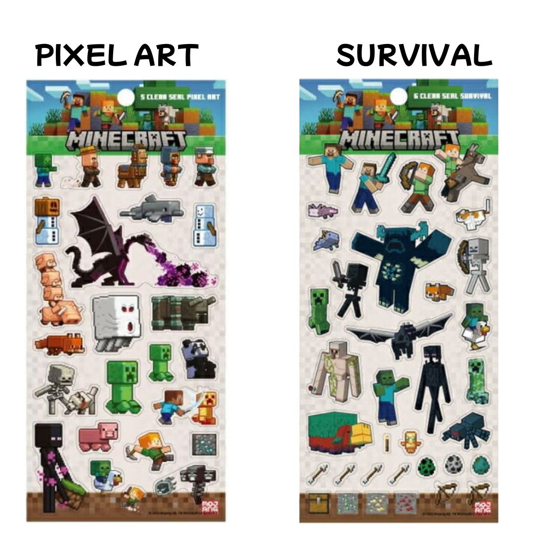 任天堂（Nintendo） エンスカイ 正規品 マインクラフト クリアシール