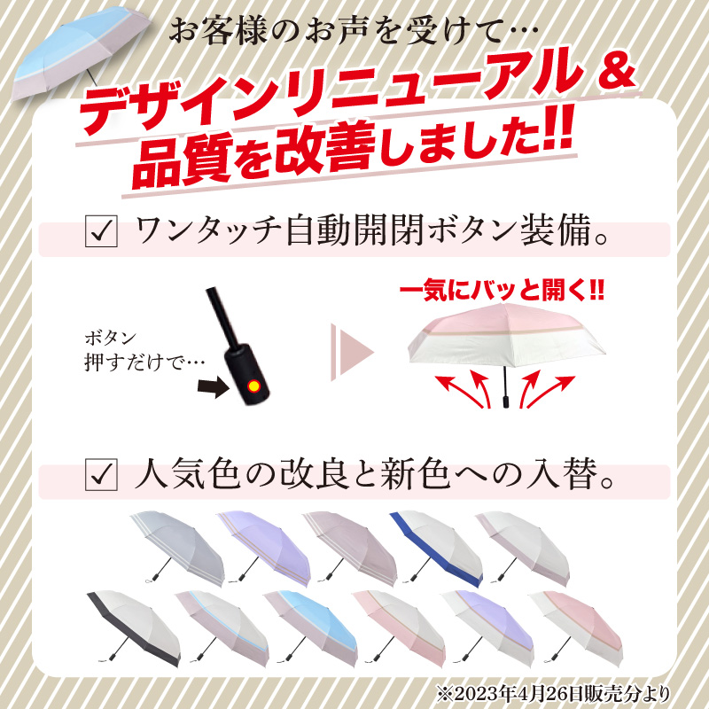 日傘 折り畳み傘 折りたたみ傘 8本骨 使いやすい ワンタッチ 晴雨兼用