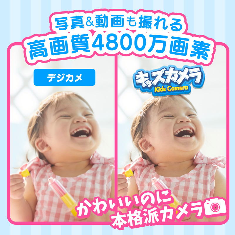 キッズカメラ トイカメラ デジカメ 子供 カメラ 子供用カメラ 写真 動画 知育玩具 恐竜 うさぎ ネコ かわいい microSDカード USB カードリーダー 転送 保存 関連画像4