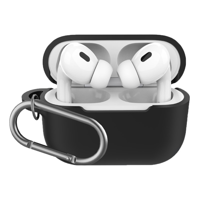 Airpods Pro proケース ケース カバー AirpodsPro エアーポッズプロ カラビナ かわいい キャラクター 保護カバー 新型 シリコンケース カラーシリコンケース｜hobinavi｜02