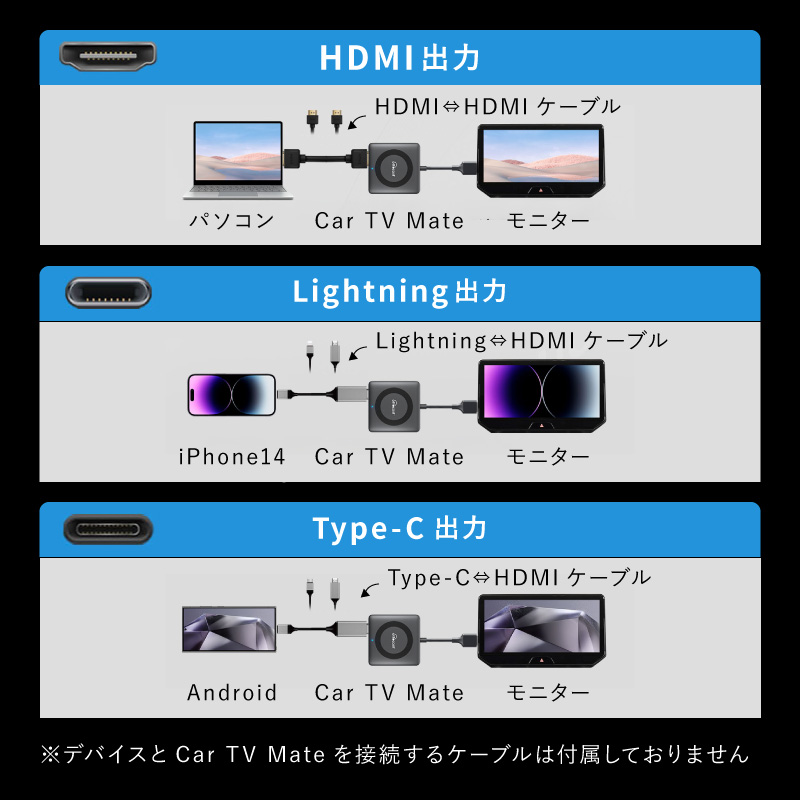 カーTV MATE オットキャスト カーテレビメイト 新型 carplay
