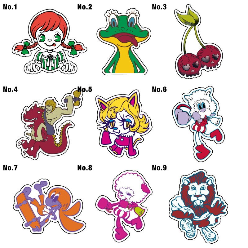 かわいいキャラクター ステッカー 4ポーズ ポーズや表情が色々で楽しい！ちいかわ「4サイズステッカー」新