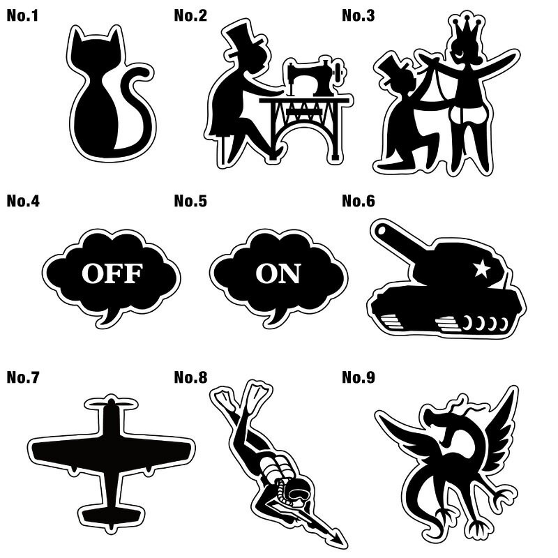 ステッカー シール 車 かっこいい アウトドア スーツケース おしゃれ サーフィン サーフボード バイク 防水 キャラクター カー シール ワッペン モノクロ D Cut10 Sstd ホビナビ 通販 Yahoo ショッピング