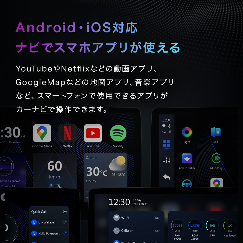 リモコンセット オットキャスト OTTOCAST PICASOU3 ピカソウ3 P3 2点セット carplay ai box プラグアンドプレイ車載androidドングル｜hobinavi2｜04