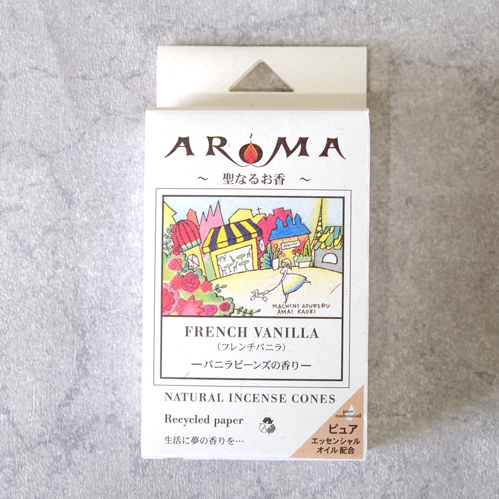 グローバルプロダクトプランニング アロマ お香 コーンタイプ 16個入