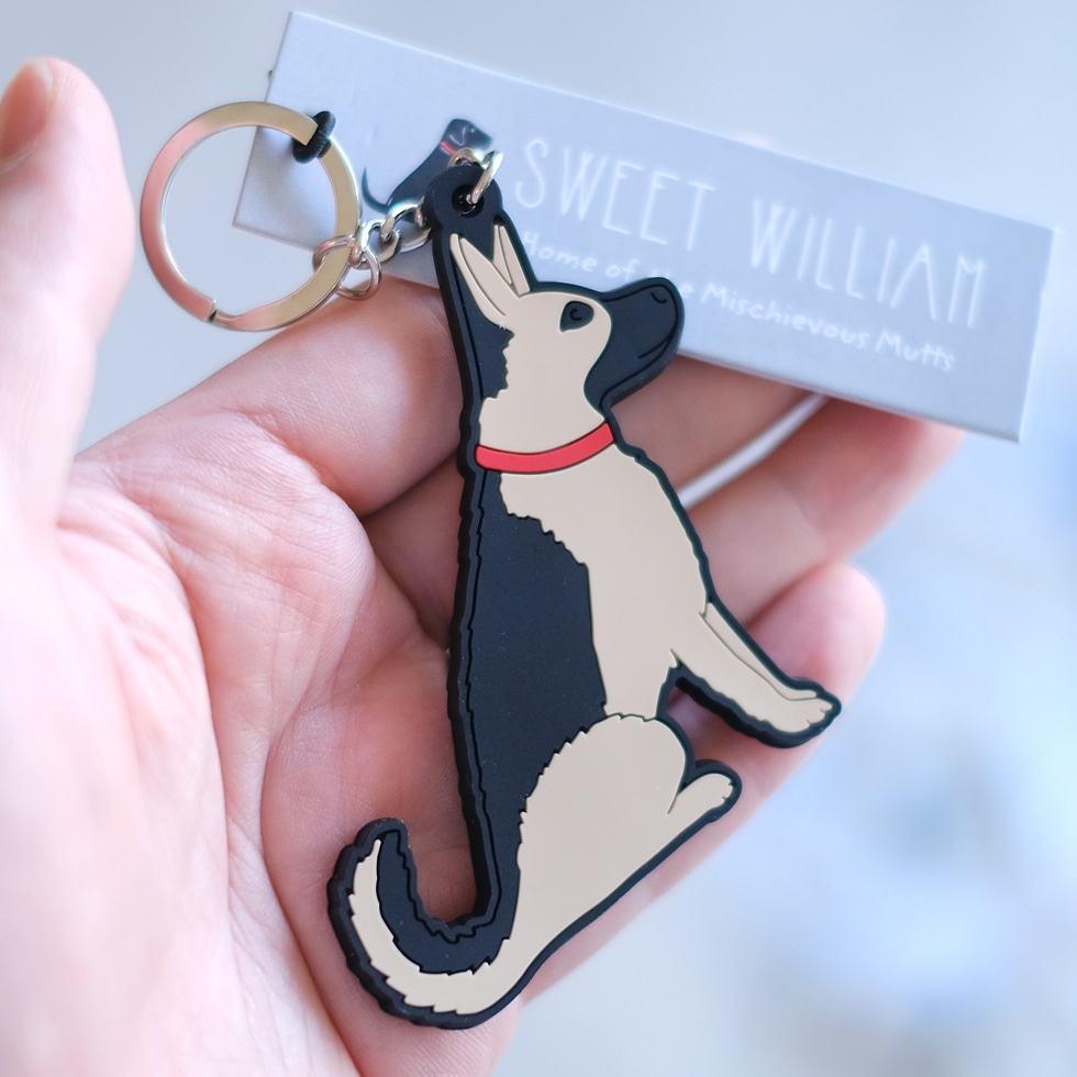 Sweet William スウィートウィリアム キーホルダー 犬 キーリング グッズ ラブラドール ダックスフンド フレンチブルドッグ ジャックラッセル ホワイトテリア | ブランド登録なし | 09
