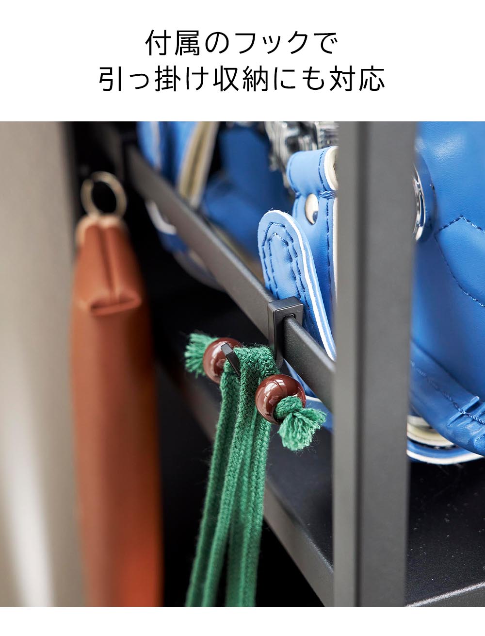 山崎実業 YAMAZAKI 目隠しワゴン タワー L | tower | 03