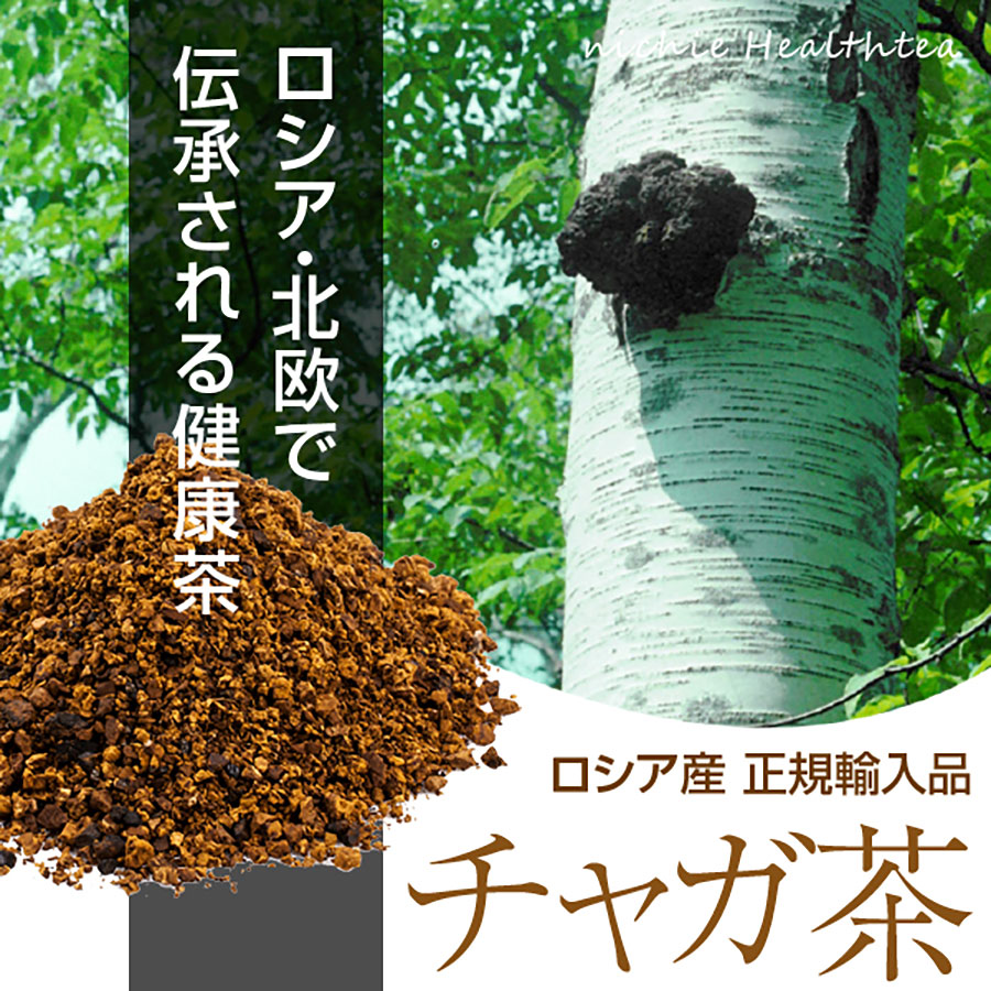 チャガ茶 100g（チャーガ茶 カバノアナタケ茶） : chaga-01 : nichie