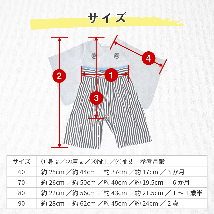 袴 ロンパース 男の子 家紋 柄 名入れ お宮参り こどもの日 節句 お誕生日 着物 出産祝い 七五三 結婚式 ベビー服 赤ちゃん キッズ 可愛い｜hogarakagenki｜10