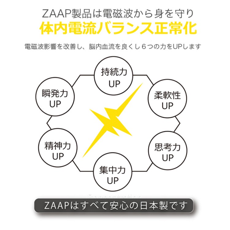 ZAAP ザップ プレミアムネックレス 電磁波防止 プレミアム ネックレス 武尊選手愛用 : 46-zaapneck : 磁気ネックレス通販  ほぐしや本舗 - 通販 - Yahoo!ショッピング