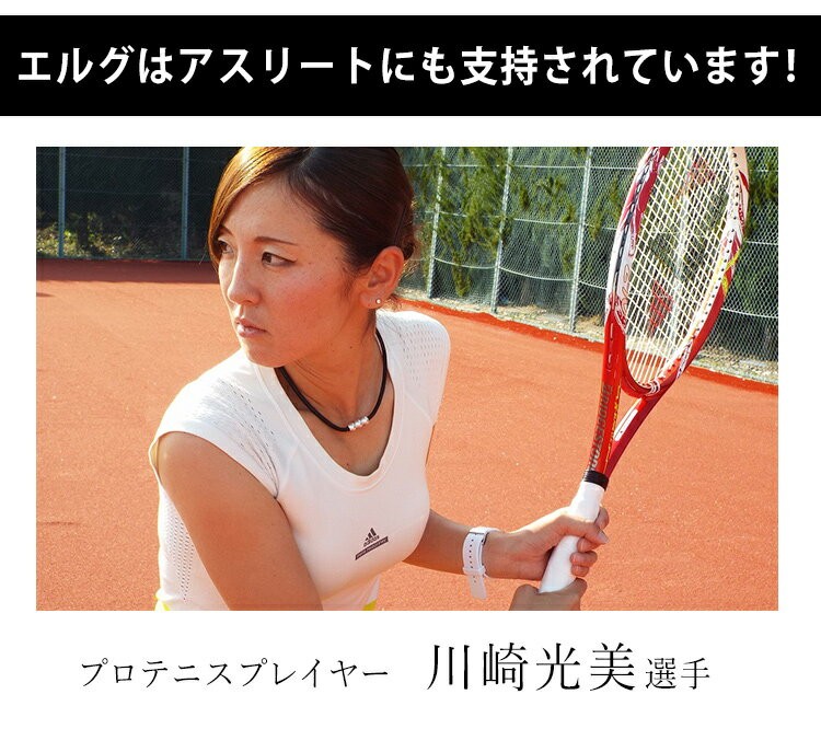 エルグ erg ネックレス ZERO スポーツネックレス : 磁気