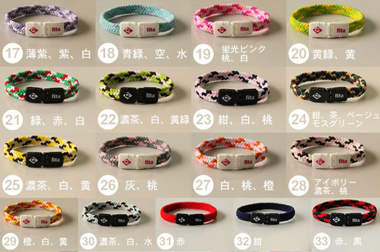 コランコラン フィタ アンクレット カラー一覧