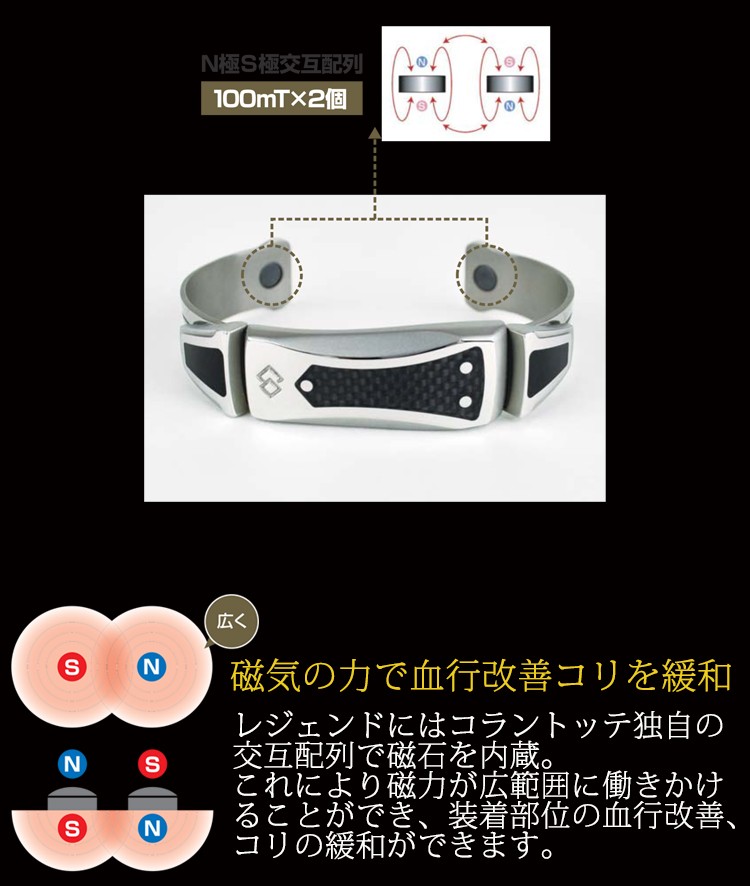 マグチタン コラントッテ NEO レジェンド : 磁気ネックレス通販 ほぐし