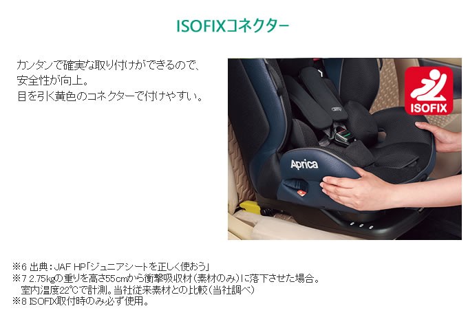 アップリカ チャイルド＆ジュニアシート フォームフィット ISOFIX 360°セーフティー :49692200064:ほほえみ工房 - 通販 -  Yahoo!ショッピング