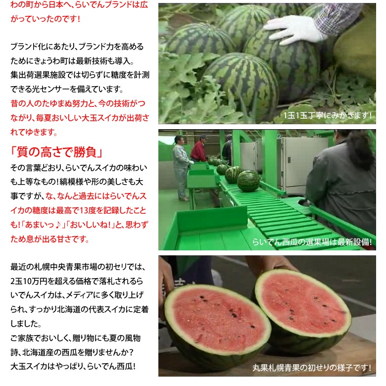 らいでんすいか