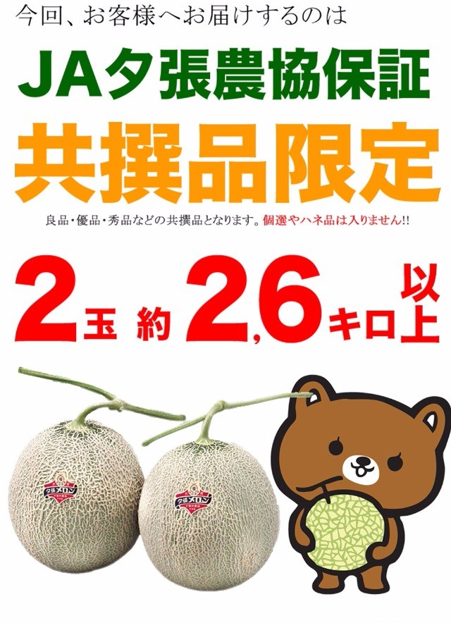 夕張メロン_訳あり