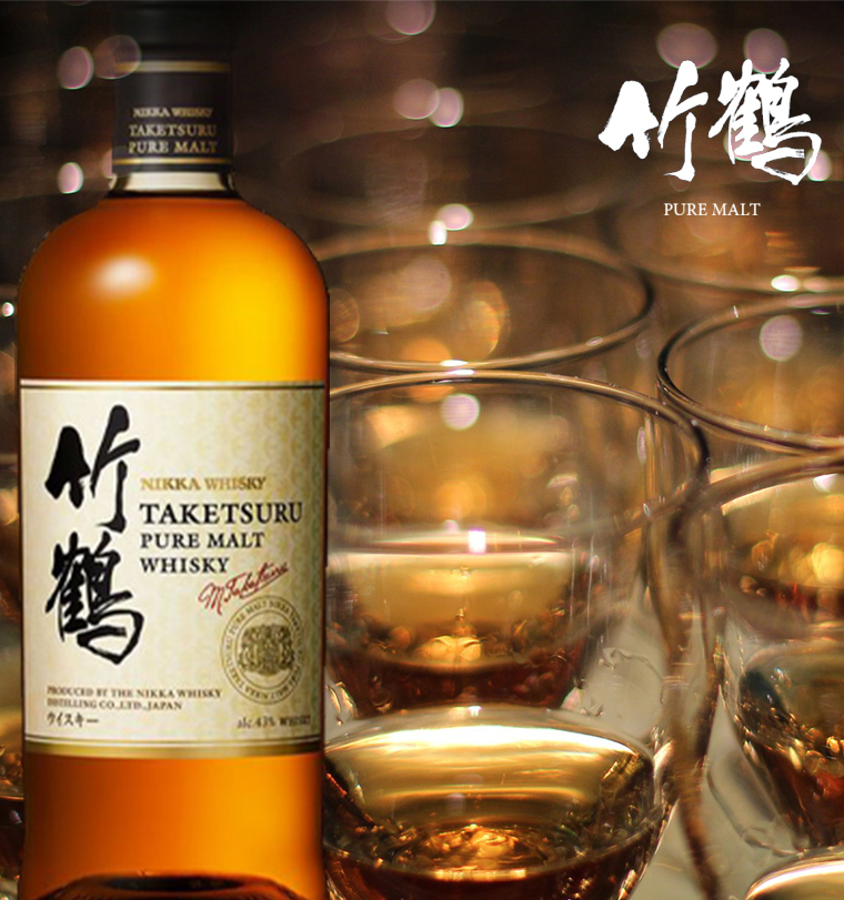 竹鶴　50mL 6本　ニッカ　ウイスキー　余市蒸溜所　限定品　ピュアモルト ニッカ カフェ モルト 700ml (化粧箱なし) – 酒類ドットコム